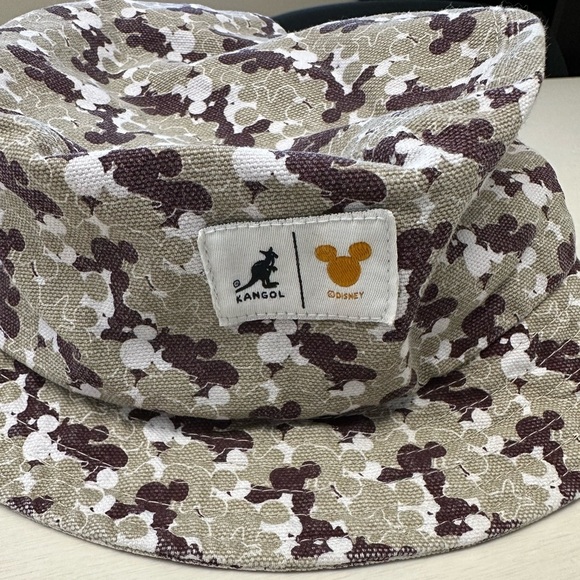 Kangol Other - Kangol Born British Disney Ink Bucket Hat Tan Brown and White size medium